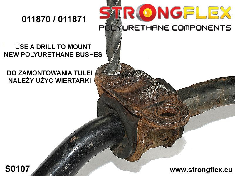 Rear anti roll bar bush SPORT