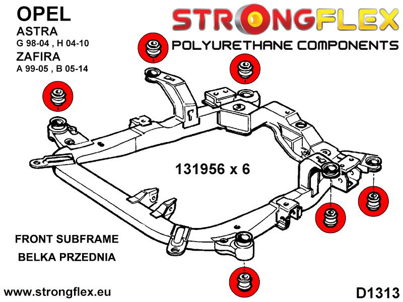 Front subframe bush