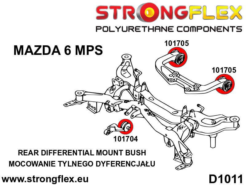 Rear differential - rear bush
