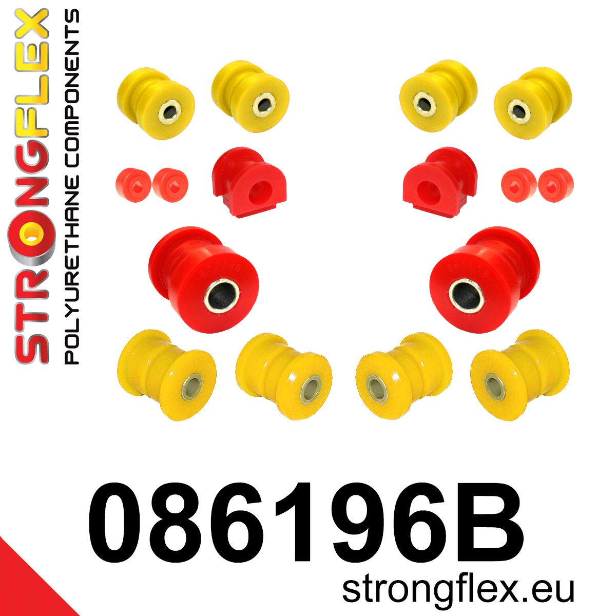 値頃 Front suspension bush kit - Polyurethane その他