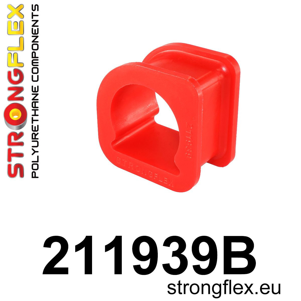 Steering rack clamp bush - Polyurethane