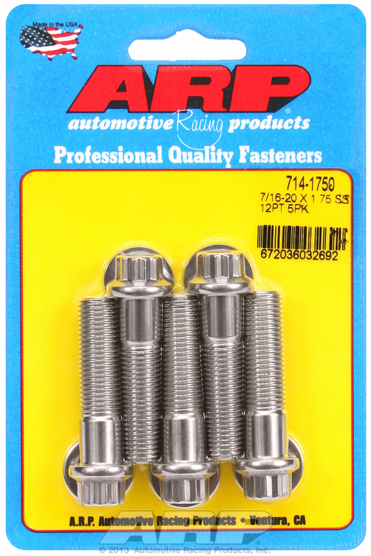 ARP Bolt Kit - 12pt (5) 7/16-20 x 1.750