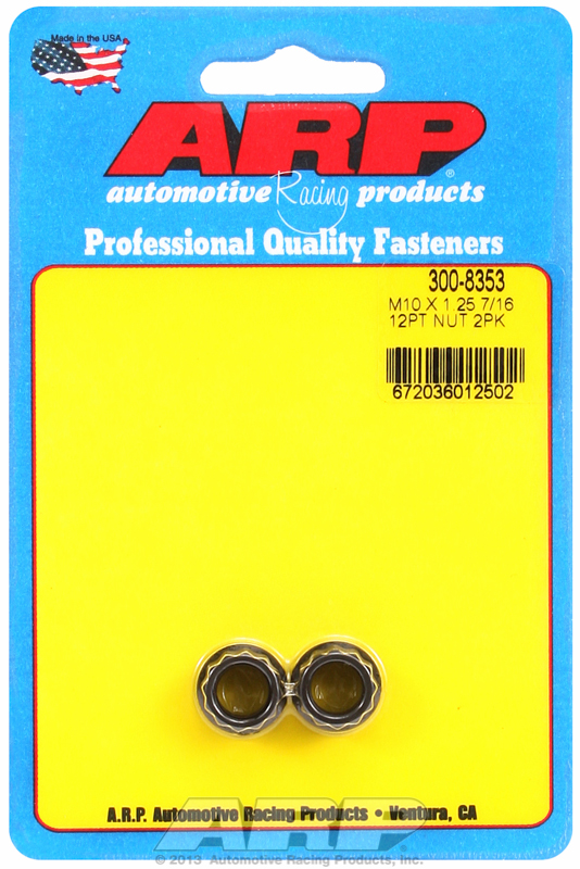 ARP 10mm x 1.25 12pt Nuts (2pk)