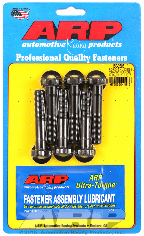 ARP Crank Flange Adapter Bolt Kit Ford 6.4L DSL ARP Crank Flange Adapter Bolt Kit Ford 6.4L DSL