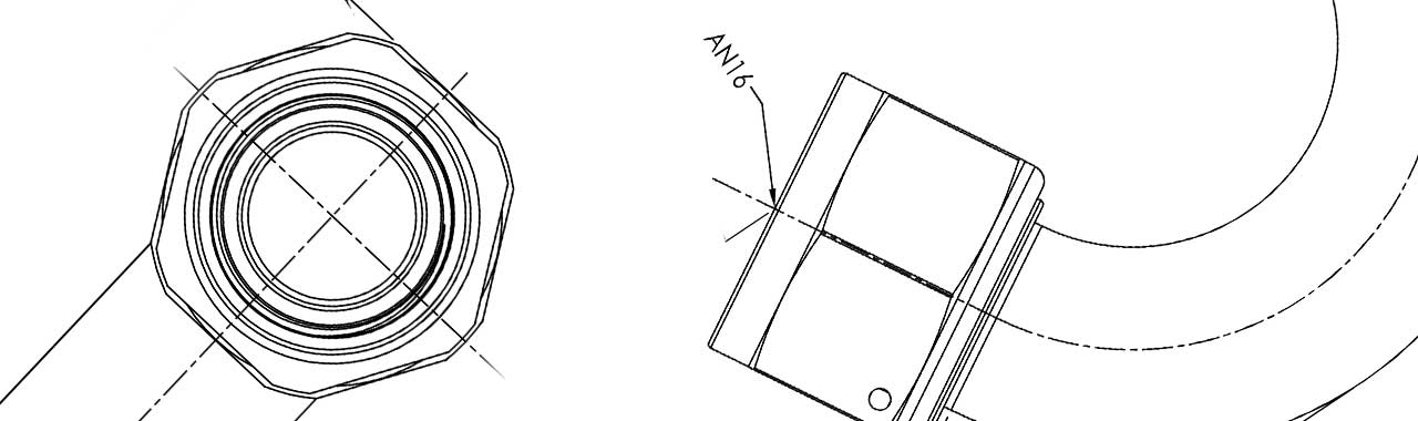 AN-fittings measurement - A guide to the right size