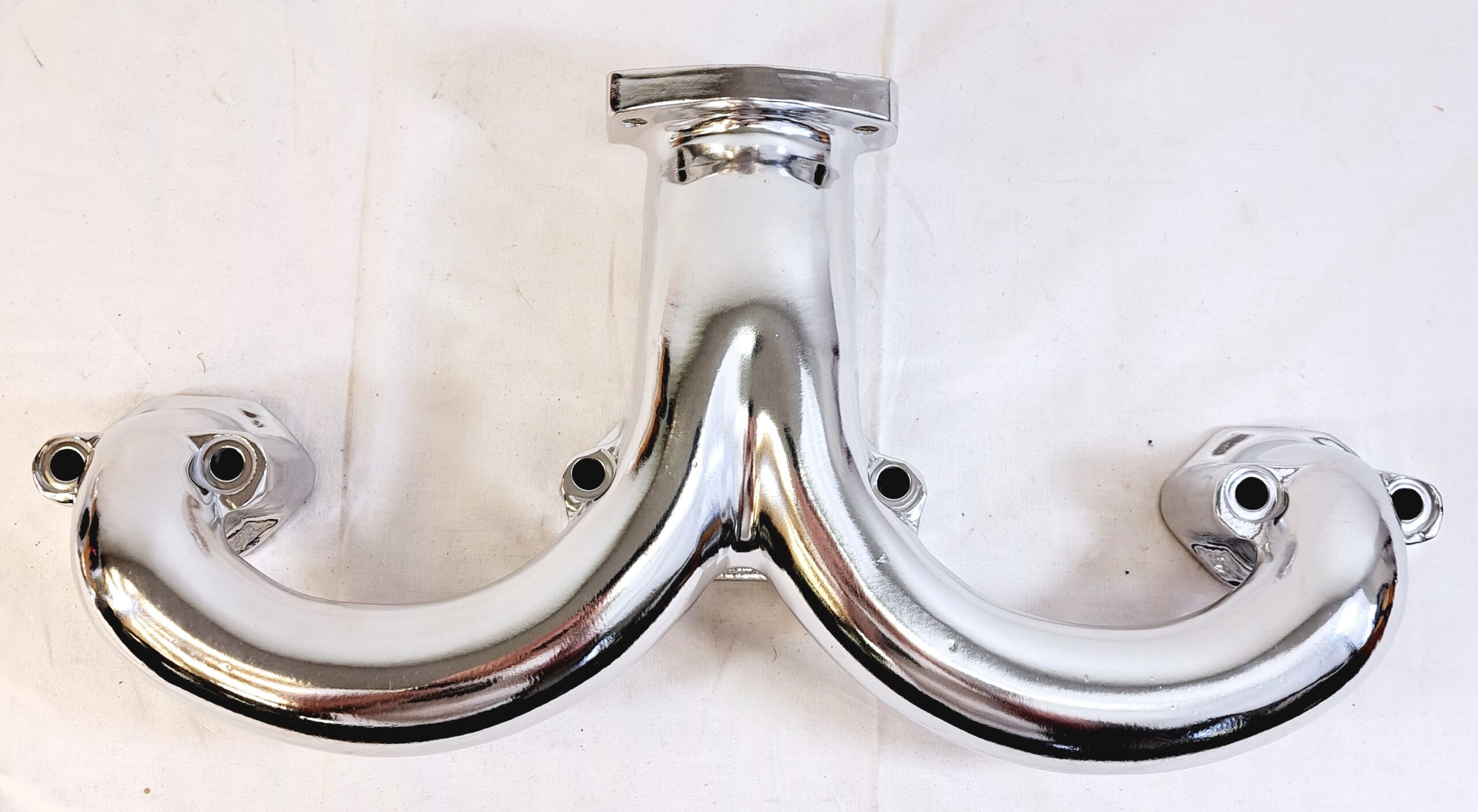 Headers Small Block Chevy (SBC) Chrome Rams horn