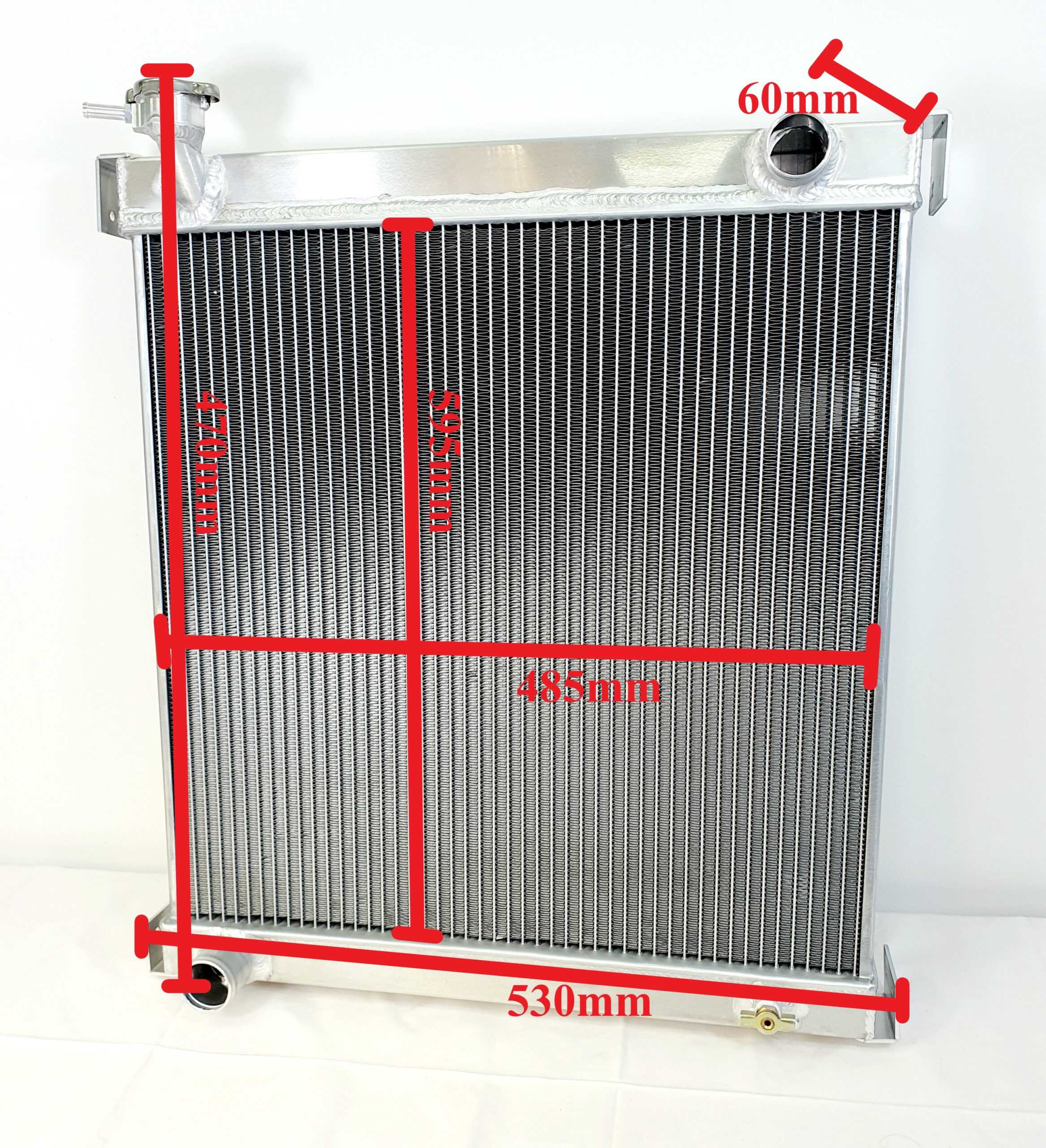 Radiator Jeep Wrangler YJ, TJ 87-06