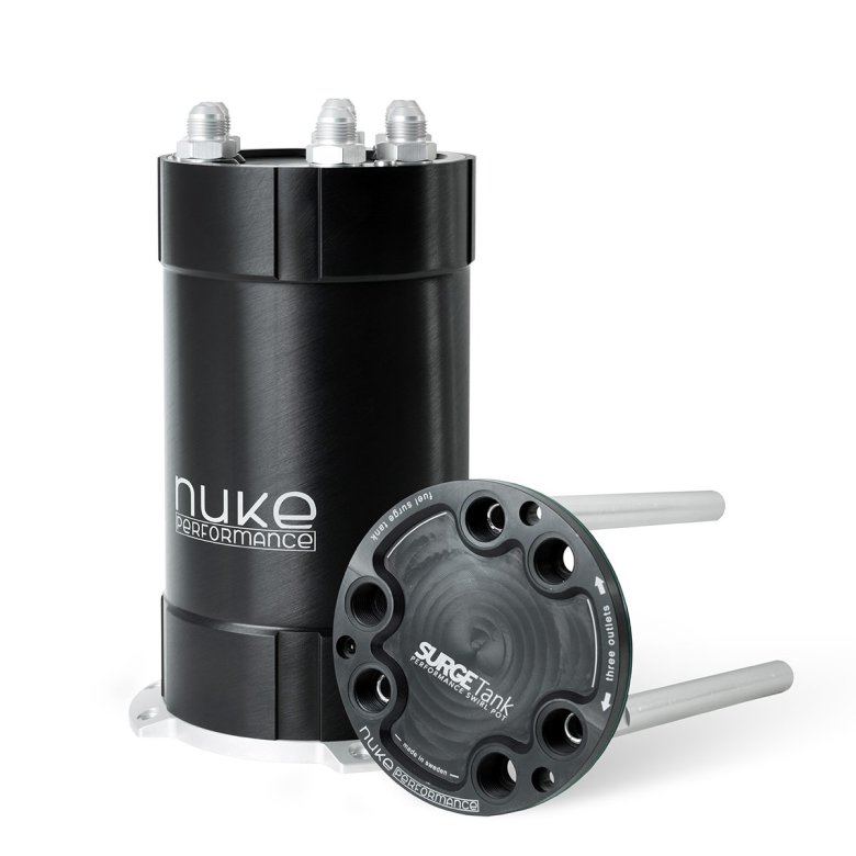 NUKE Fuel Catch tank 3.0L - 3 external pumps