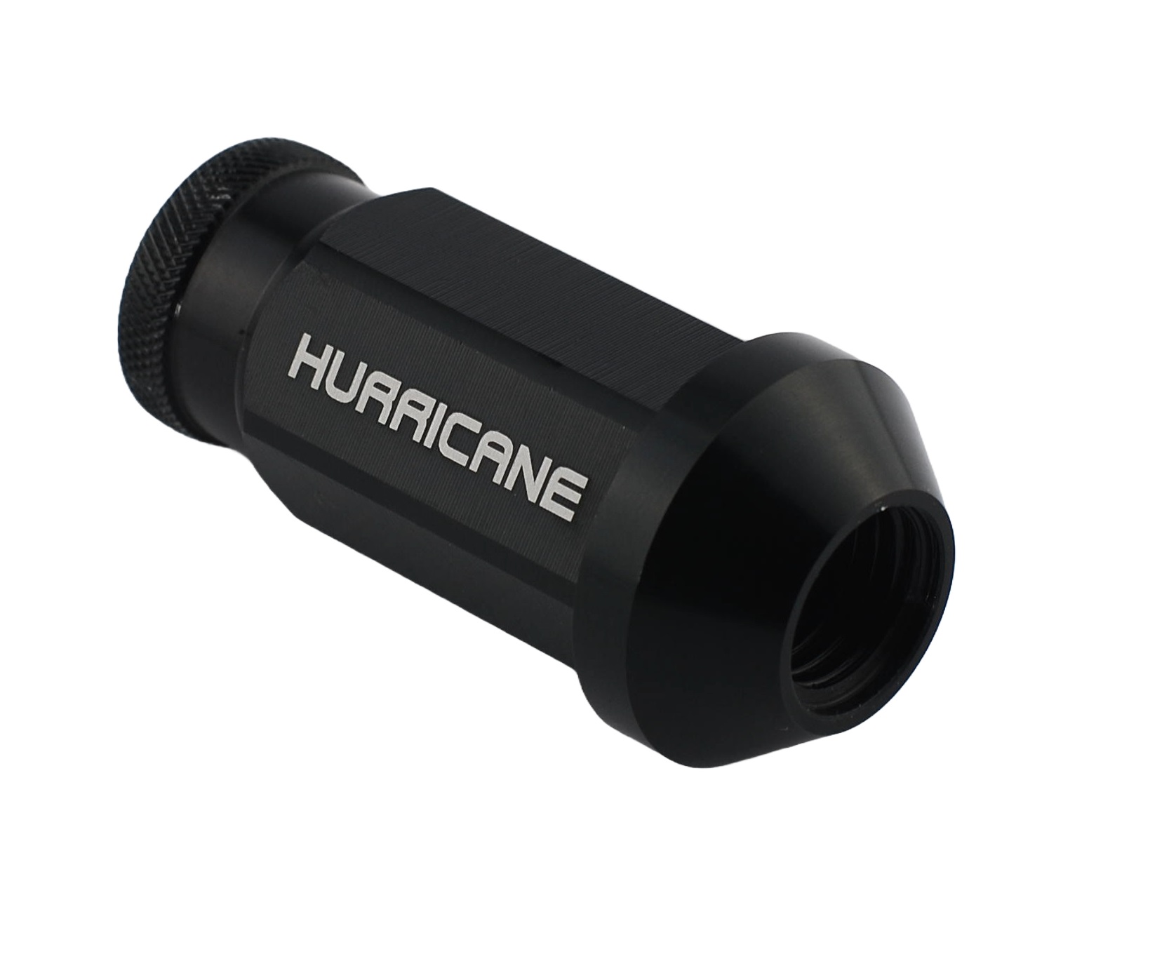 Wheel Nut Aluminum Black M12x1,25 (50mm)