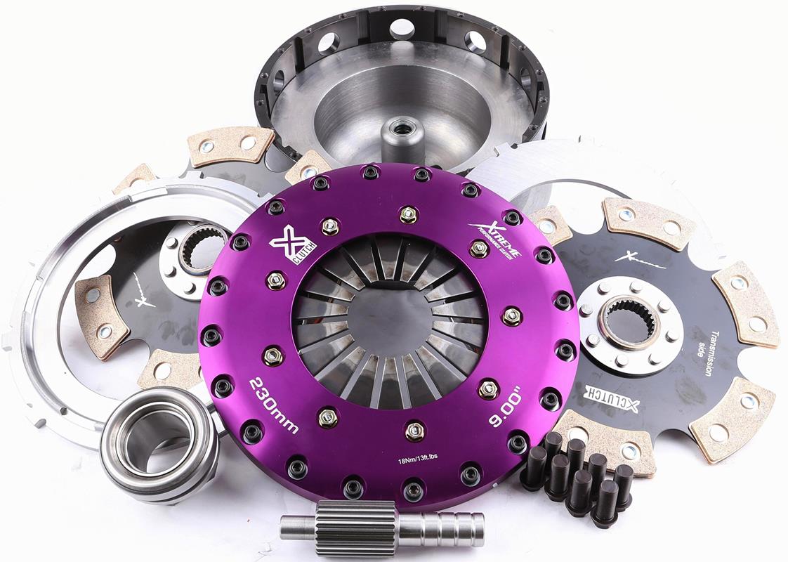 Xtreme Performance - 230mm Rigid Ceramic Twin Plate Clutch