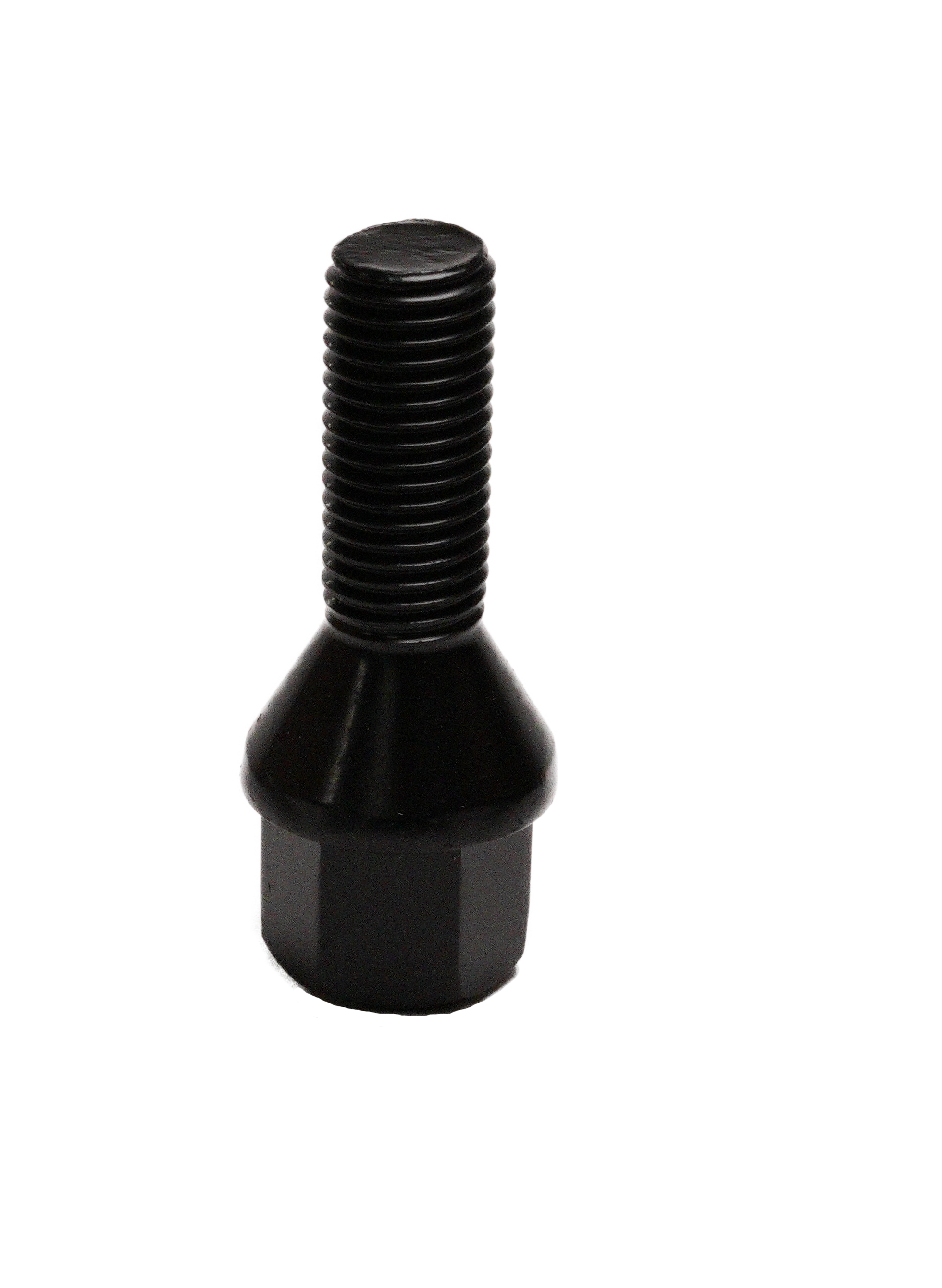 Wheel bolt v2 Black M12x1,25