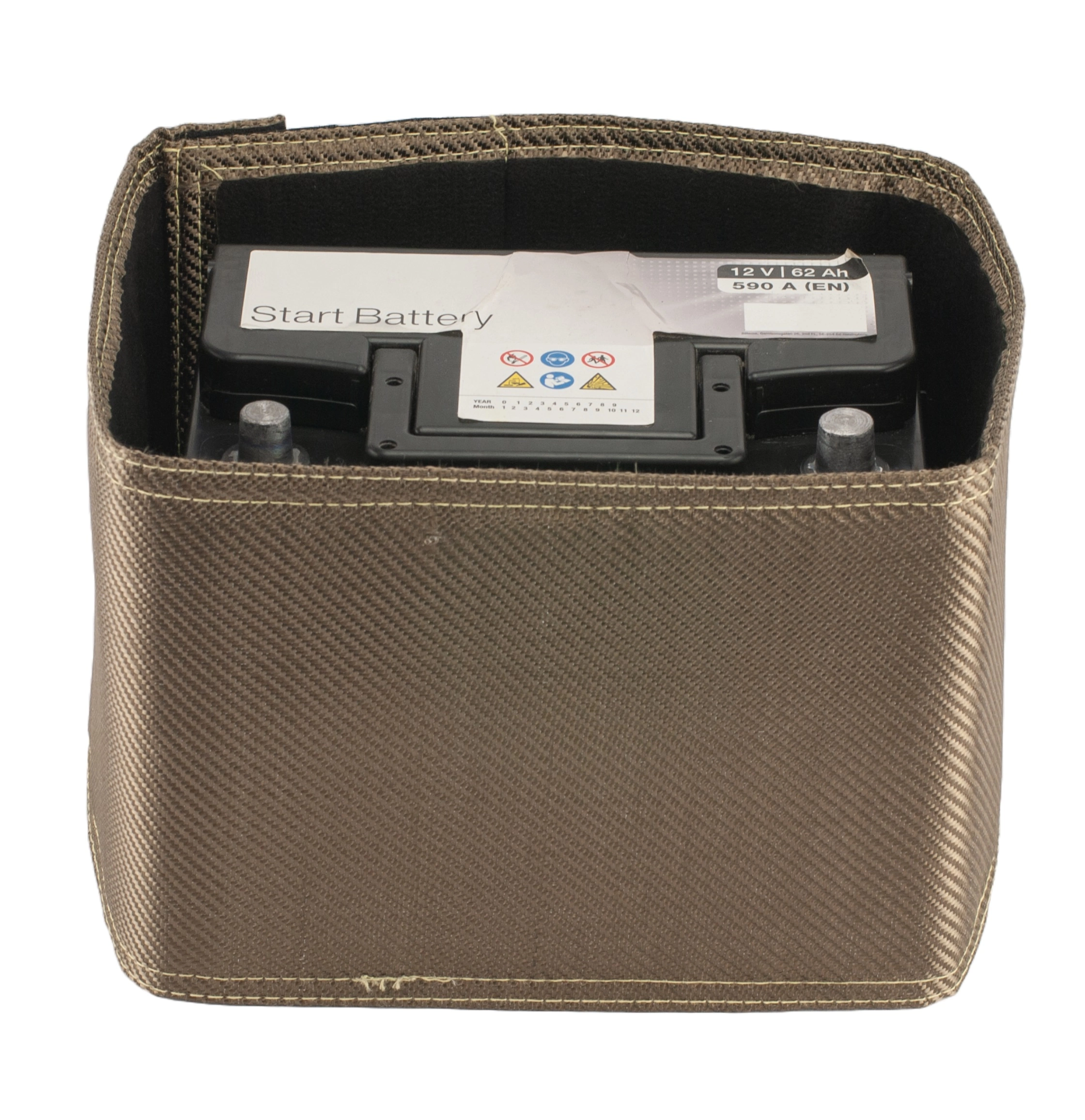 Hurricane heat protection for battery 200mm x 1000mm - Titanium