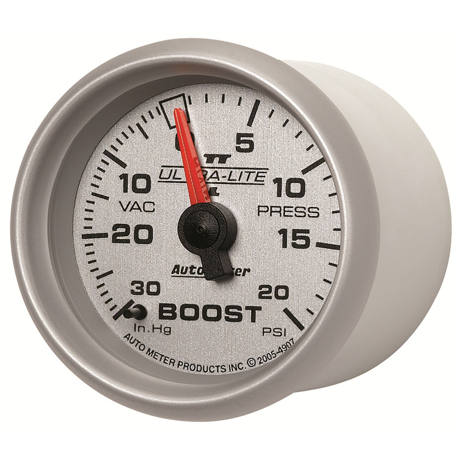 2-1/16" Boost/Vacuum, 30 In Hg/20 Psi, Ultra-Lite Ii