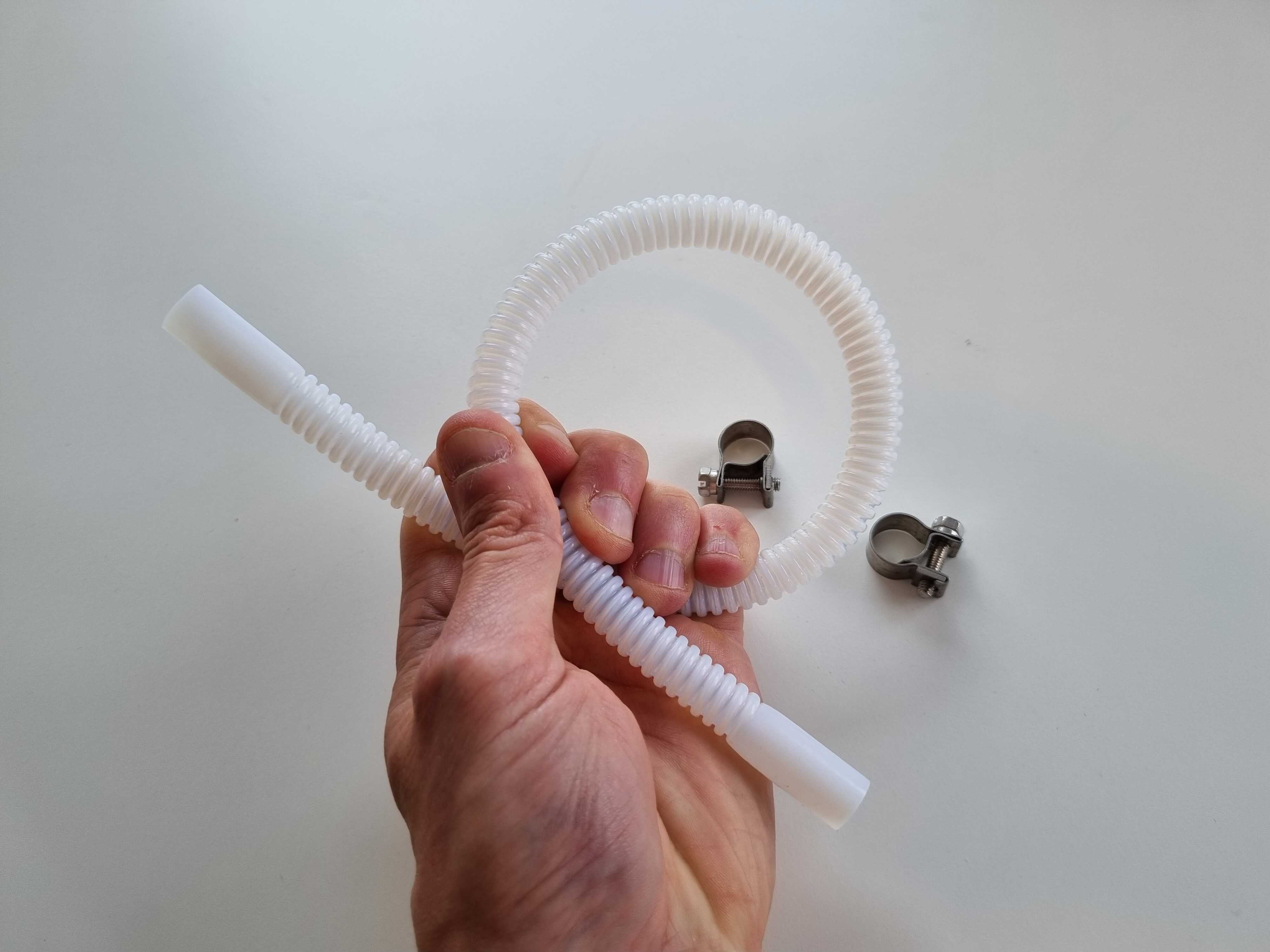 Fuel hose PTFE (in tank compatible) 8mm ID - 30cm