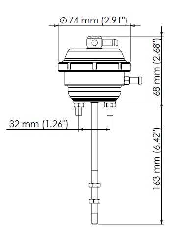 Turbosmart Borg warner wastegate (B2)
