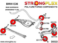 Rear control arm upper inner