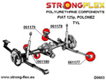 Rear suspension rear spring bush sport