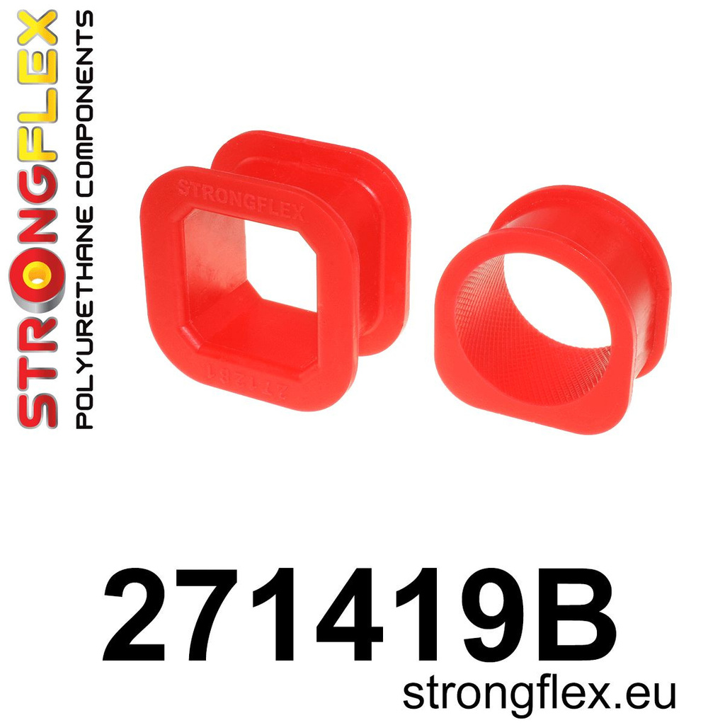 Steering rack mount bush