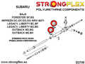 Steering rack mount bush
