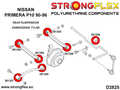 Rear anti roll bar bush