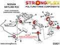 Front anti roll bar link bush SPORT