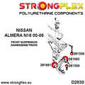 Anti roll bar link bush