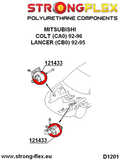 Engine mount inserts