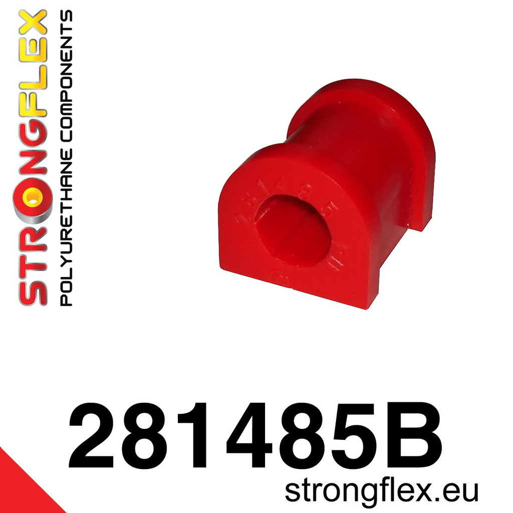 Rear anti roll bar bush