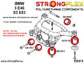 Rear subframe rear bush