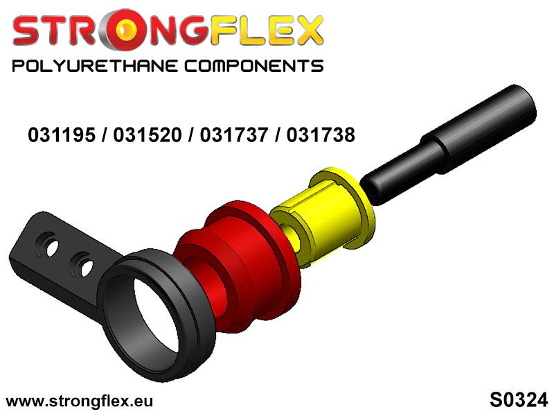 Front wishbone rear bush SPORT