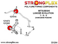 Front wishbone front bush 14mm SPORT
