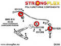 Front anti roll bar link bush