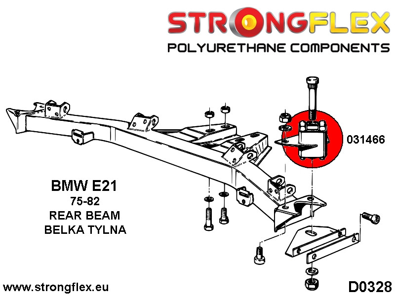 Full suspension bush kit SPORT