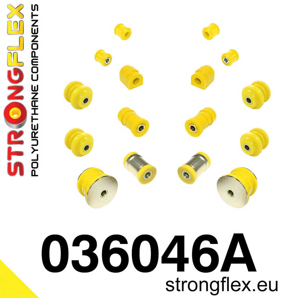 Rear suspension bush kit SPORT