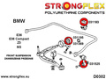 Front & rear suspension bush kit SPORT