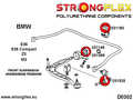 Front & rear suspension bush kit SPORT