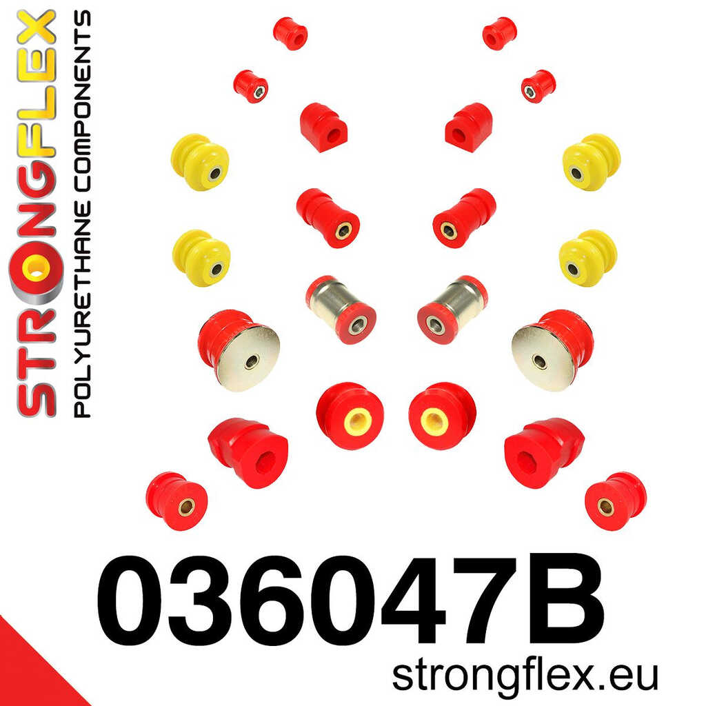 Front & rear suspension bush kit