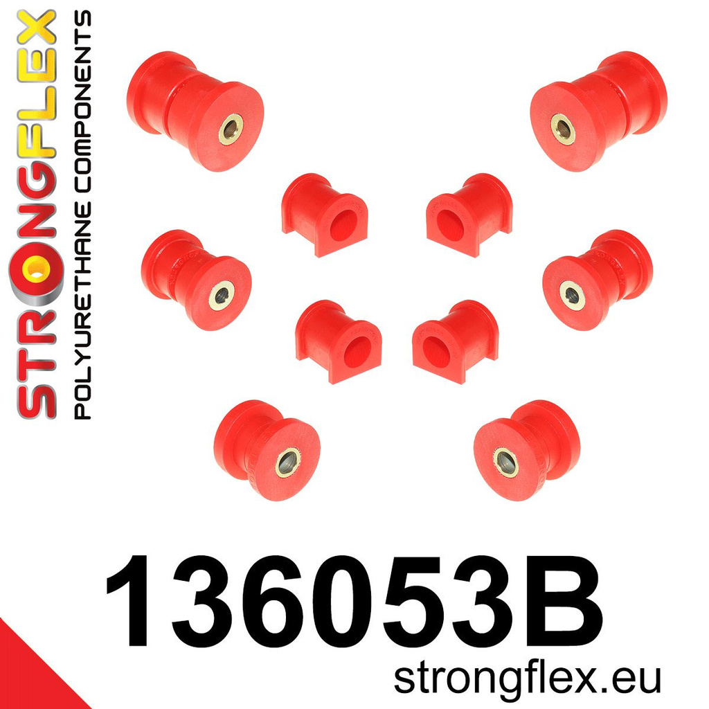 Front & rear suspension bush kit full