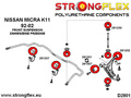 Front suspension bush kit