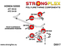 Front lower wishbone rear bush