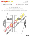 Rear suspension bush kit
