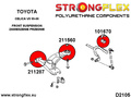 Front anti roll bar bush SPORT