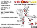 Rear anti roll bar outer bush