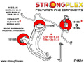 Front wishbone rear bush