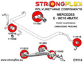 Front anti roll bar - outer bush SPORT