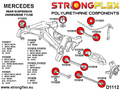 Rear control arm - inner bush SPORT