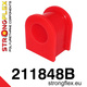 Rear anti roll bar bush