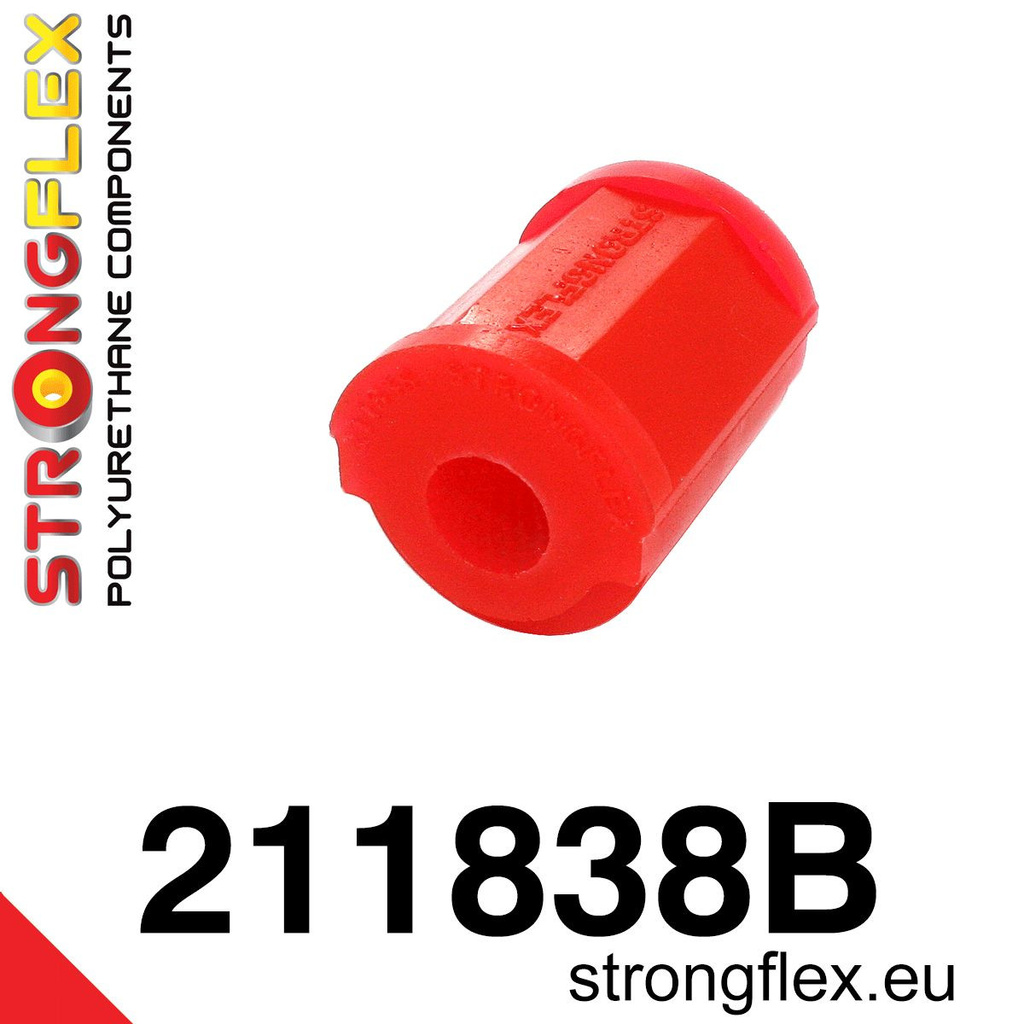 Rear anti roll bar bush