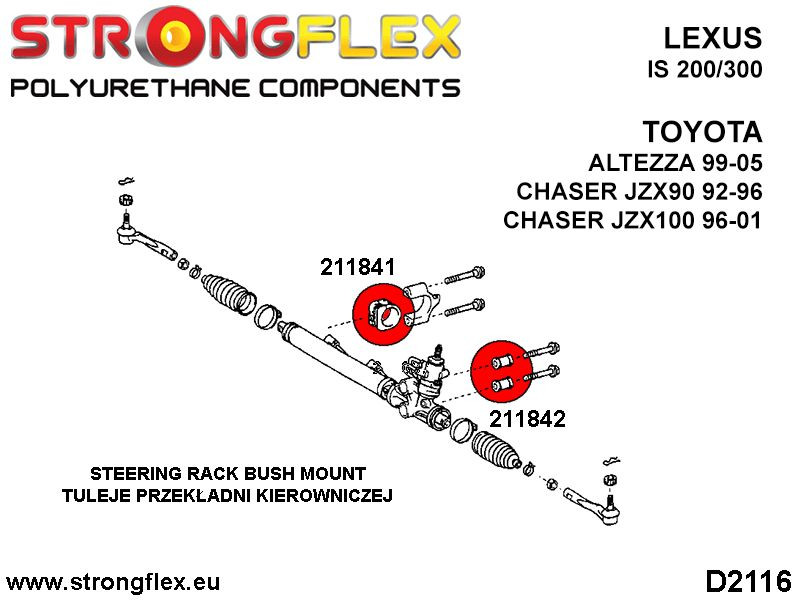 Full suspension polyurethane bush kit SPORT