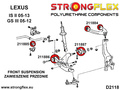 Front anti roll bar bush SPORT